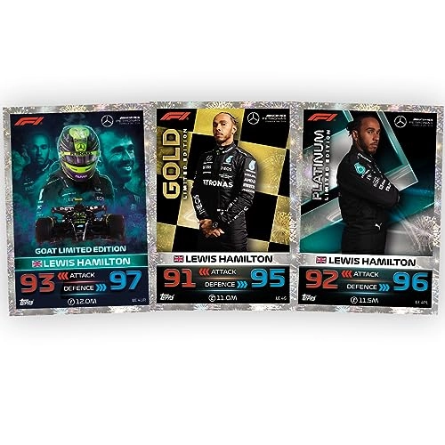 F1 Turbo Attax Smart Pack- Lewis Hamilton Version - 128 cards