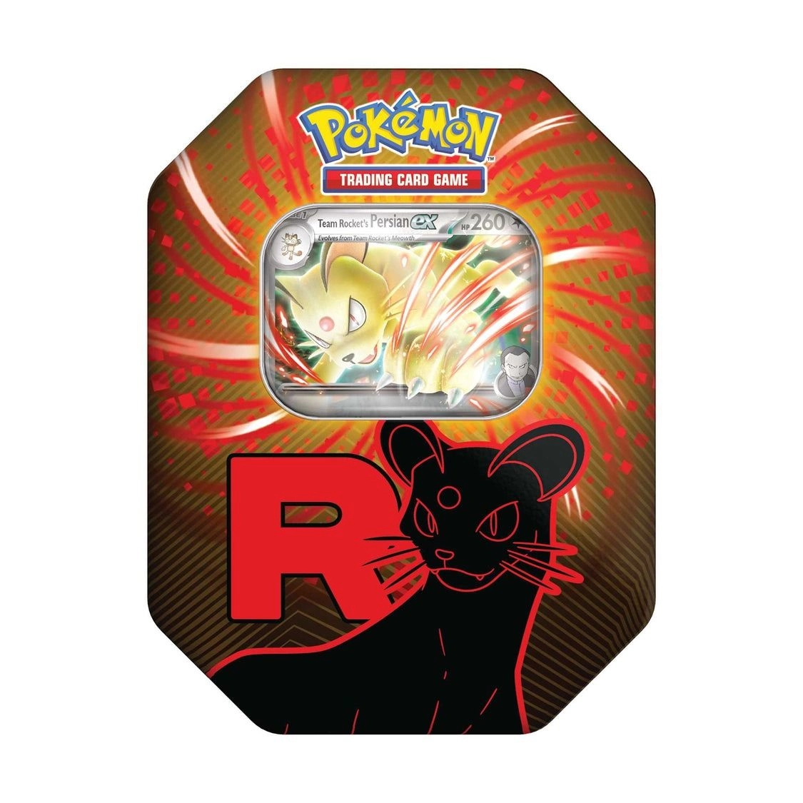 Team Rocket Collector Tin + Booster Pack - 5pcs + Promo Card - Nidoking
