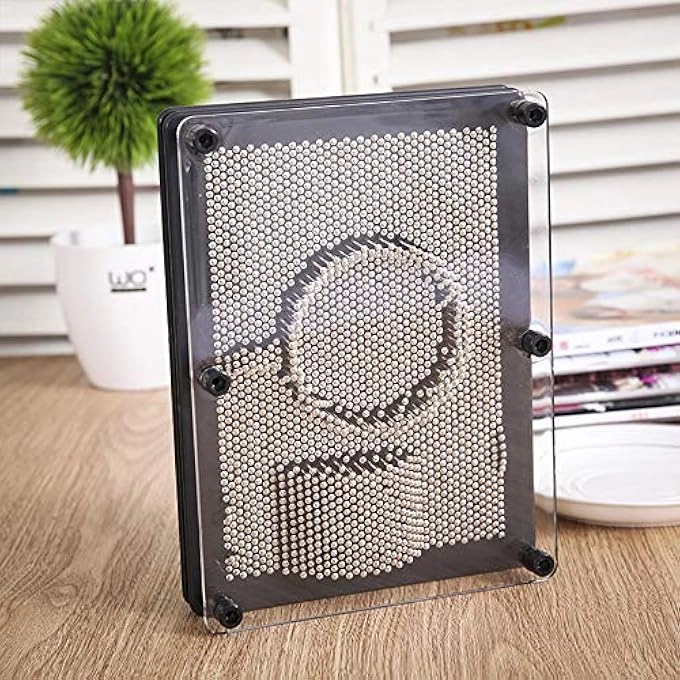 3D Metal Pin Art Board - 6 x 8 inches