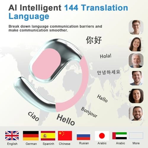 AI Language Translator - Wireless Earbud