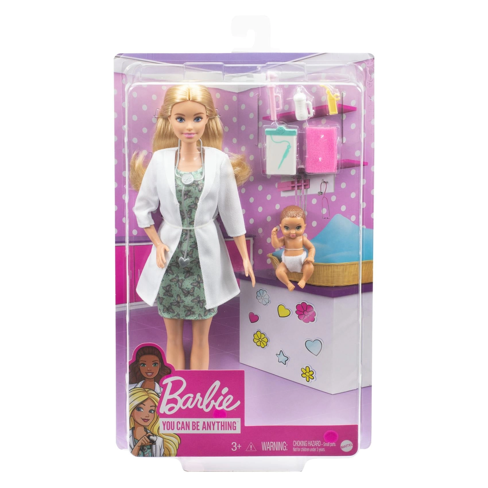 Mattel Inc. Barbie Doctor - 12-in/30.40-cm Multicolour
