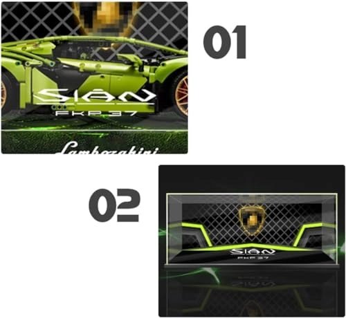 Display case for 42115 Lamborghini Sián FKP 37 - 62 x 30 x 20 cm Acrylic