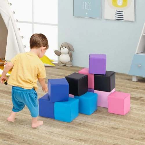 Foam Building Blocks - 12 pcs