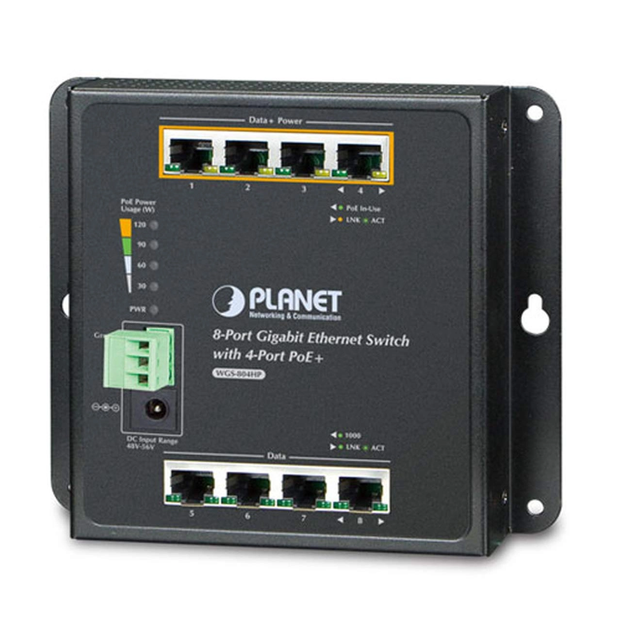 PLANET WGS-804HP 8-ports