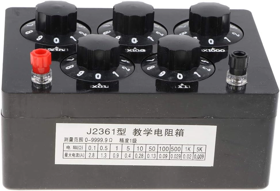Decade Resistance Box - 0 to 9999.9Ohms Adjustable Rotary