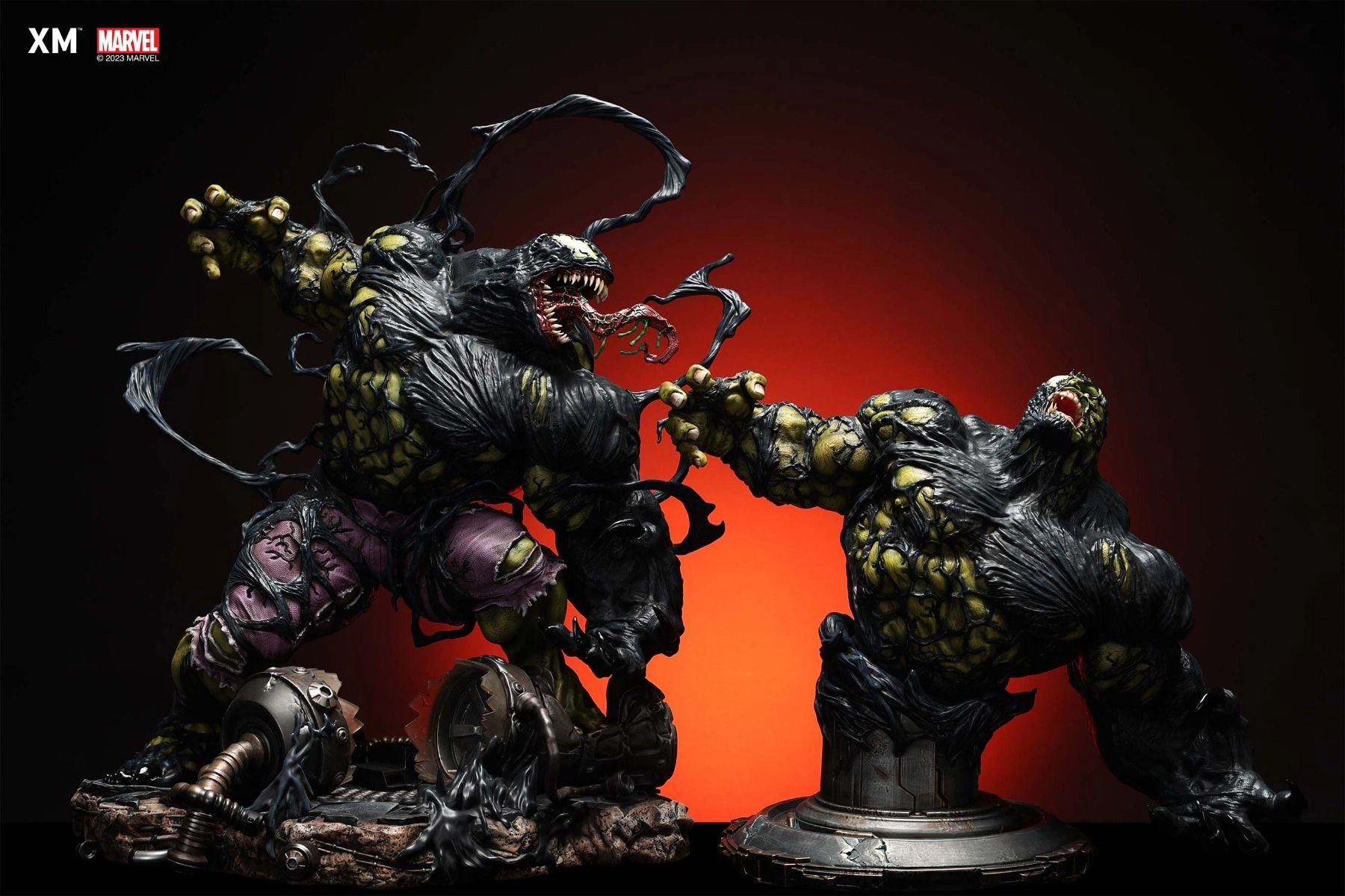 XM STUDIOS Venomized Hulk - MARVEL Premium Collectibles