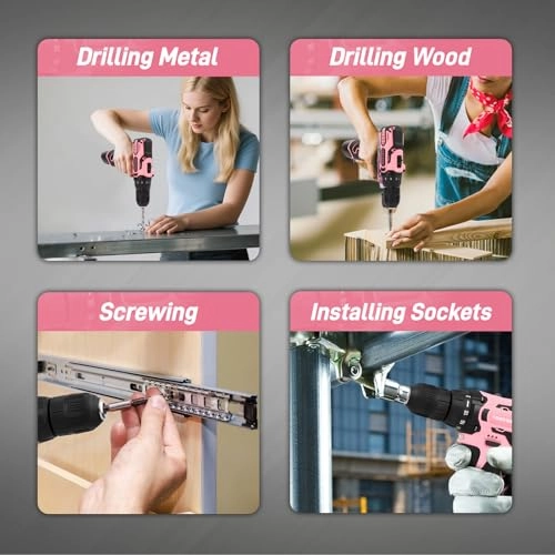 Cordless Drill - 1.5Ah 12 Volts Kit