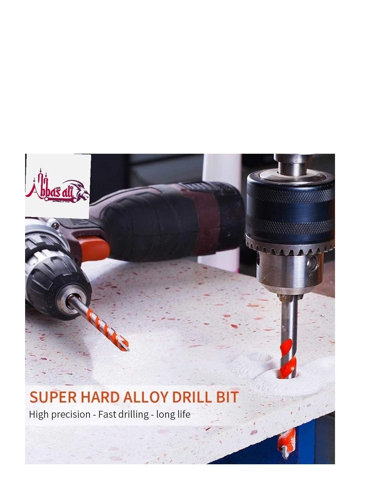 Drill Bit - Ceramic Tile 10Pcs 8mm