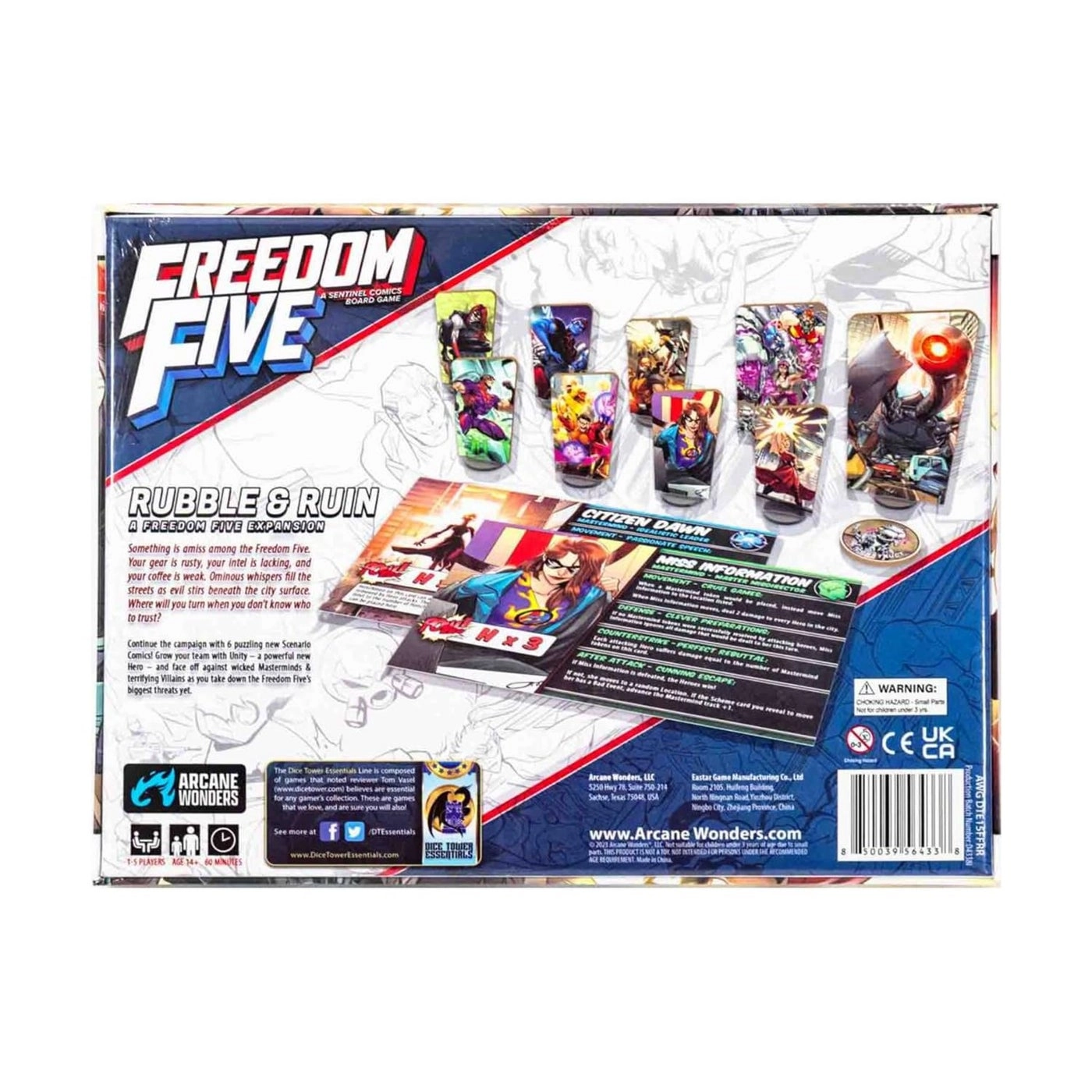 Freedom Five: Rubble Ruin Expansion
