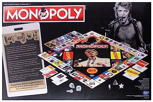 Monopoly: David Bowie - Advance to Heroes Diamond Dogs Aladdin Sane
