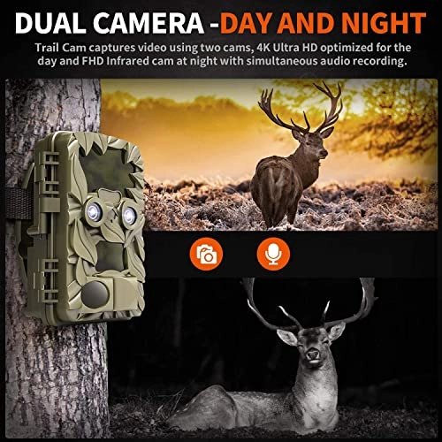 Trail Camera Dual-Lens - 20MP
