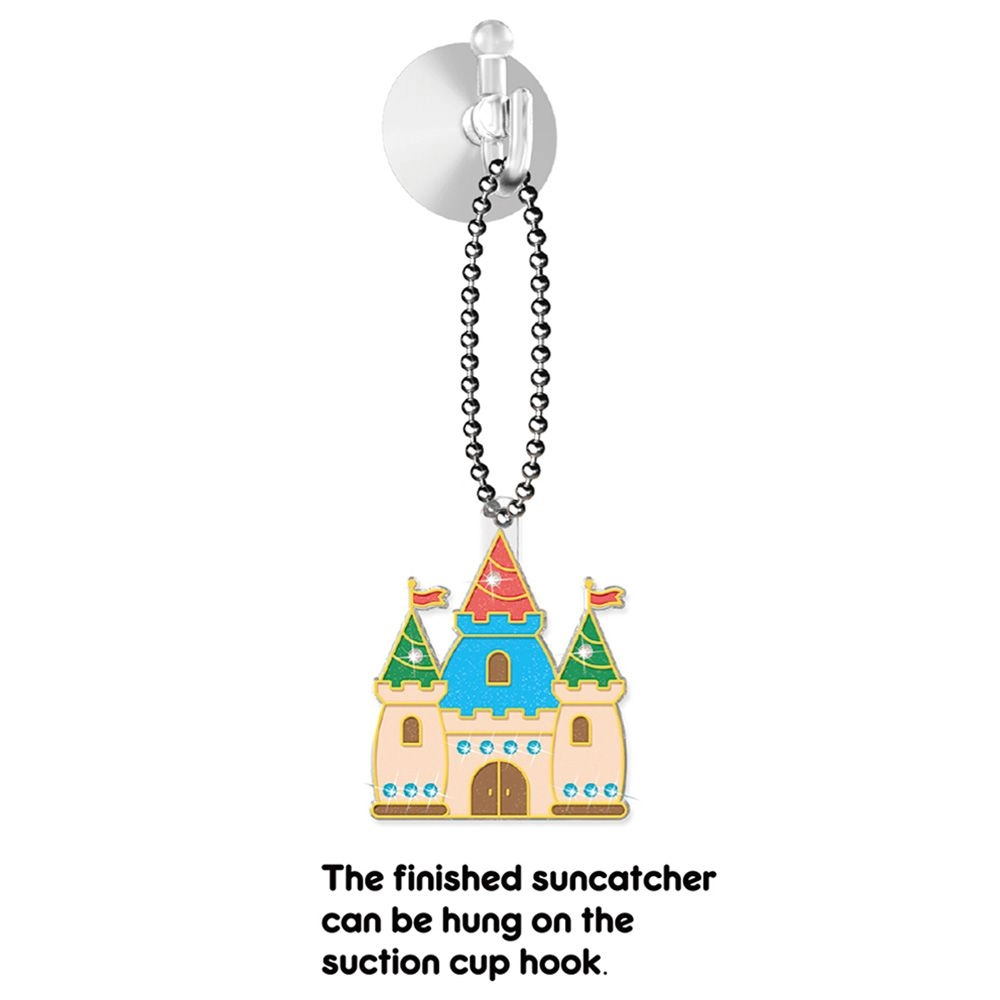 DIY Crystal Pendant Making & Coloring Set - XL Princess