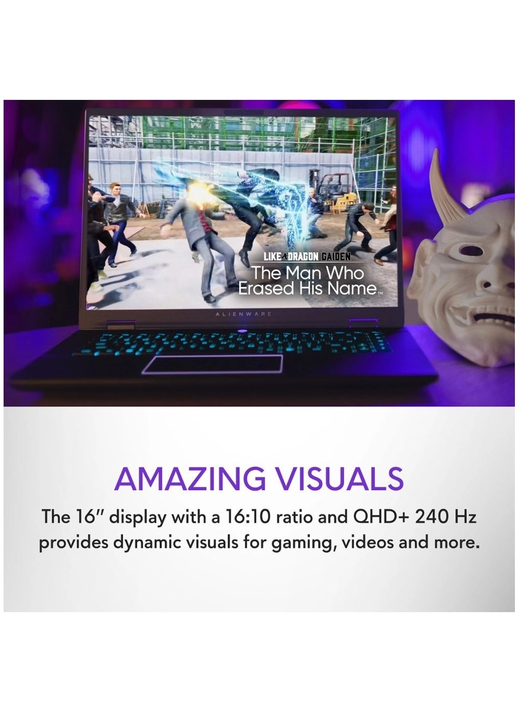 m16 R2 AWm16R-9487BLK-PUS - 16'' Core Ultra 9 32GB DDR5 1TB SSD