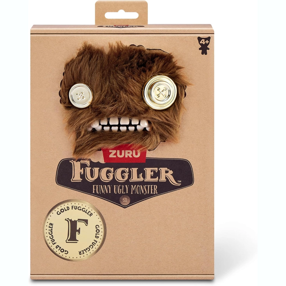 FUGGLER Gold Fuggs - 9" Plush Brown
