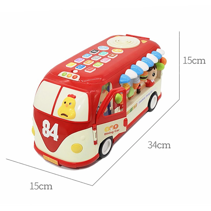 Ice Cream Truck Musical Pretend Play Food Van - Suitable for 18 months and above
