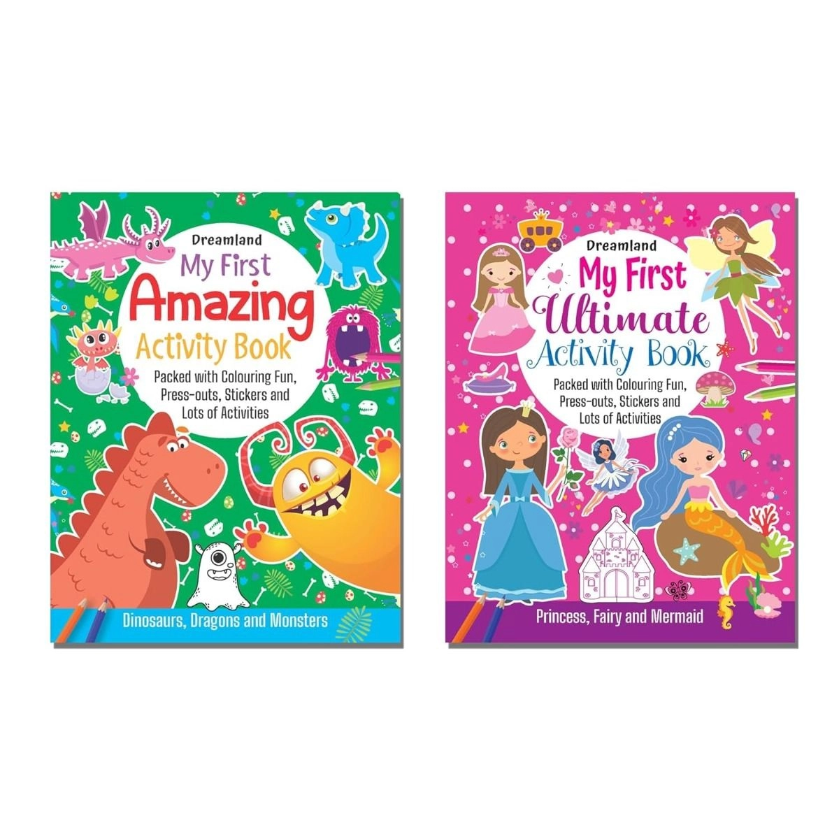 My First Amazing Activity Book - 4 + Set of 2