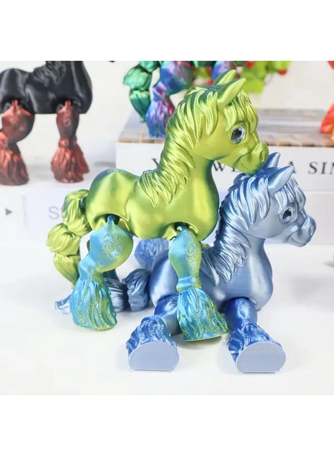 Pegasus Figurine - 3D-printed + Unicorn Figurine
