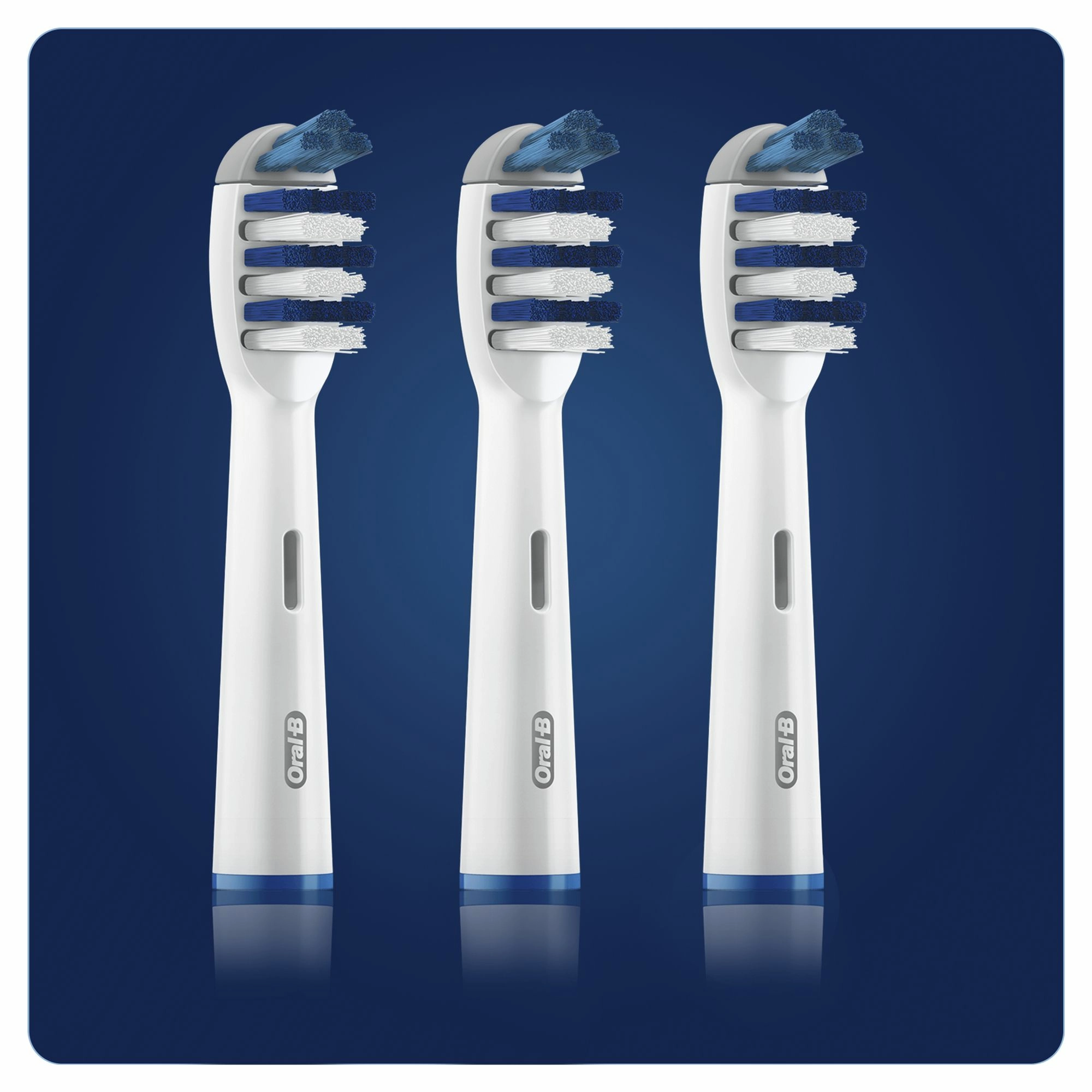 Gum Care Replacement Brush Heads - 3 Pack ROUND White
