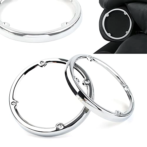 Motorcycle Speaker Trim - Harley Electra Glide Ultra Limited Tri Glide 2014-2019 Rear