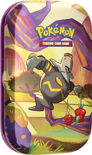 Mini Tin – Dusknoir - Scarlet & Violet 2 Booster Packs 1 Sticker Sheet