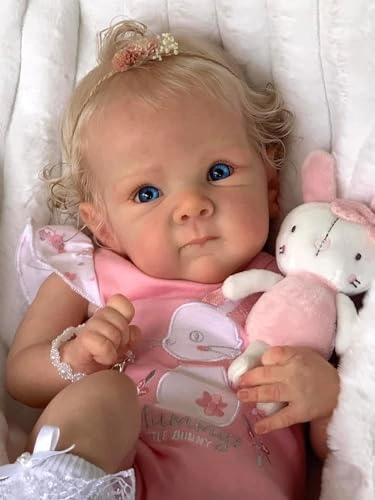 Reborn Baby Doll - 22 Inches / 55 cm Silicone Ages 3+