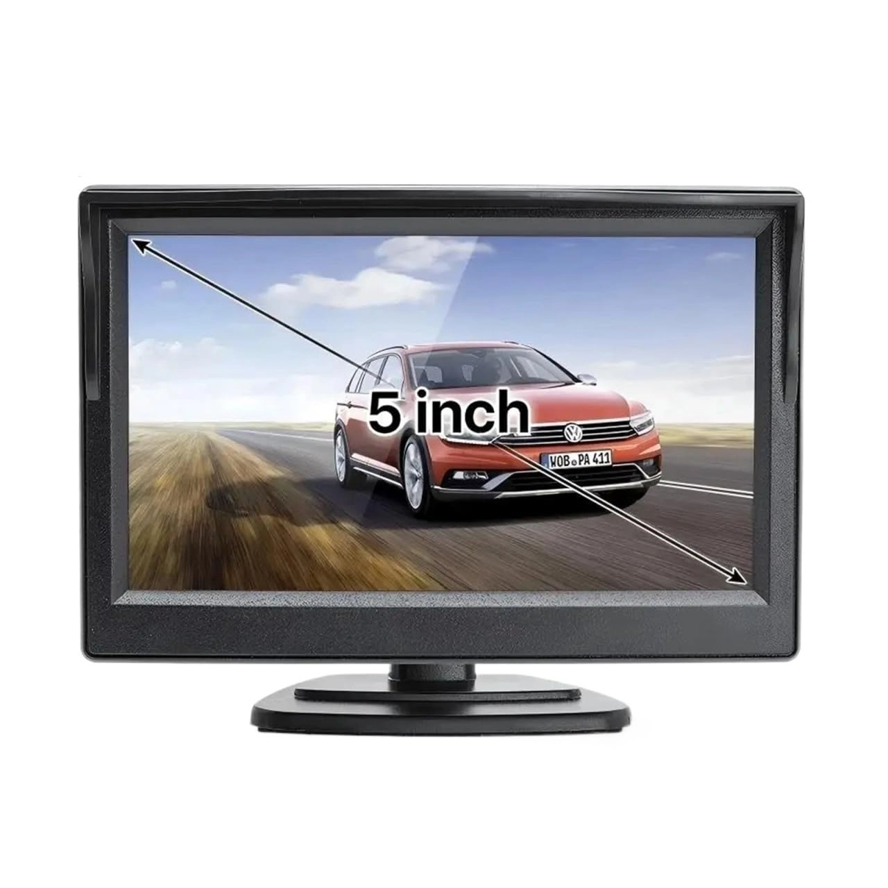 5" LCD Screen Monitor - Night vision 8PIN 800x480
