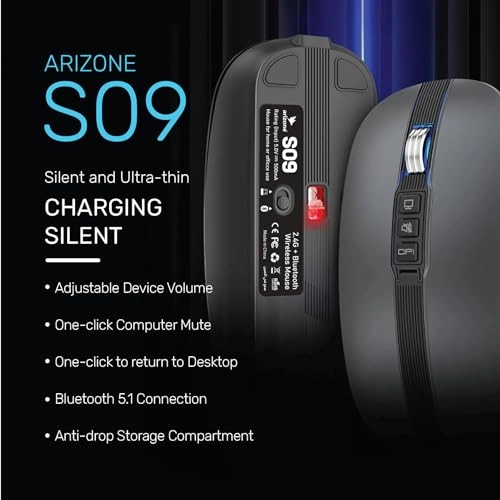 Wireless Mouse - Bluetooth Wireless