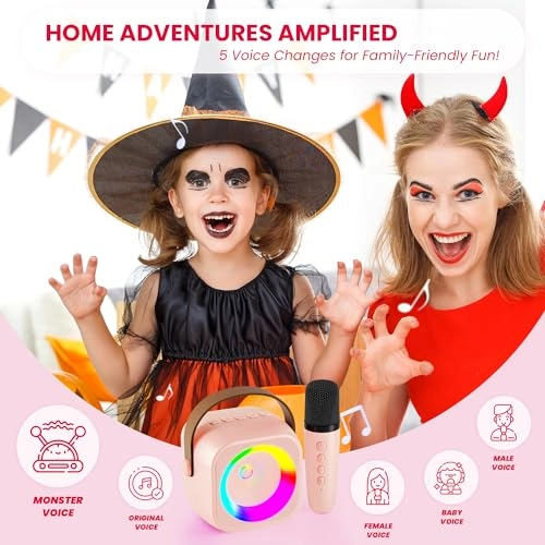 Mini Karaoke Machine Musical Toy - 4,5,6,7,8,9,10,12 years old
