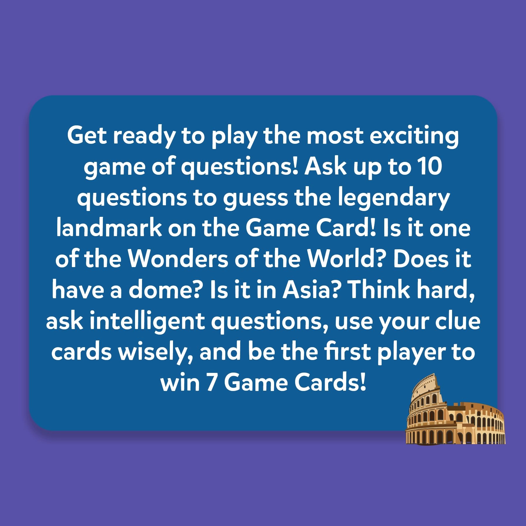 Guess in 10 Legendary Landmarks - Card Game