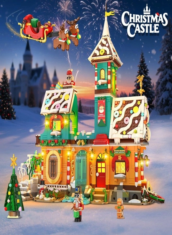 Christmas Gingerbread House Building Set - 1976 pcs