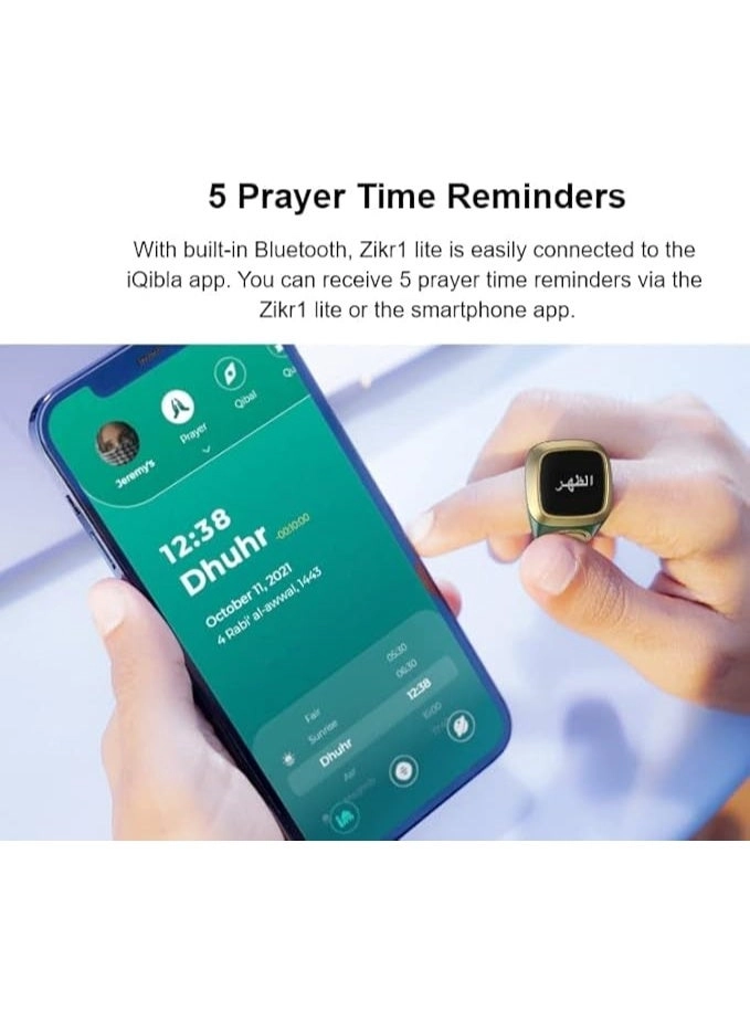 Zikr1 Lite - 0.49-inch OLED Bluetooth 5.1