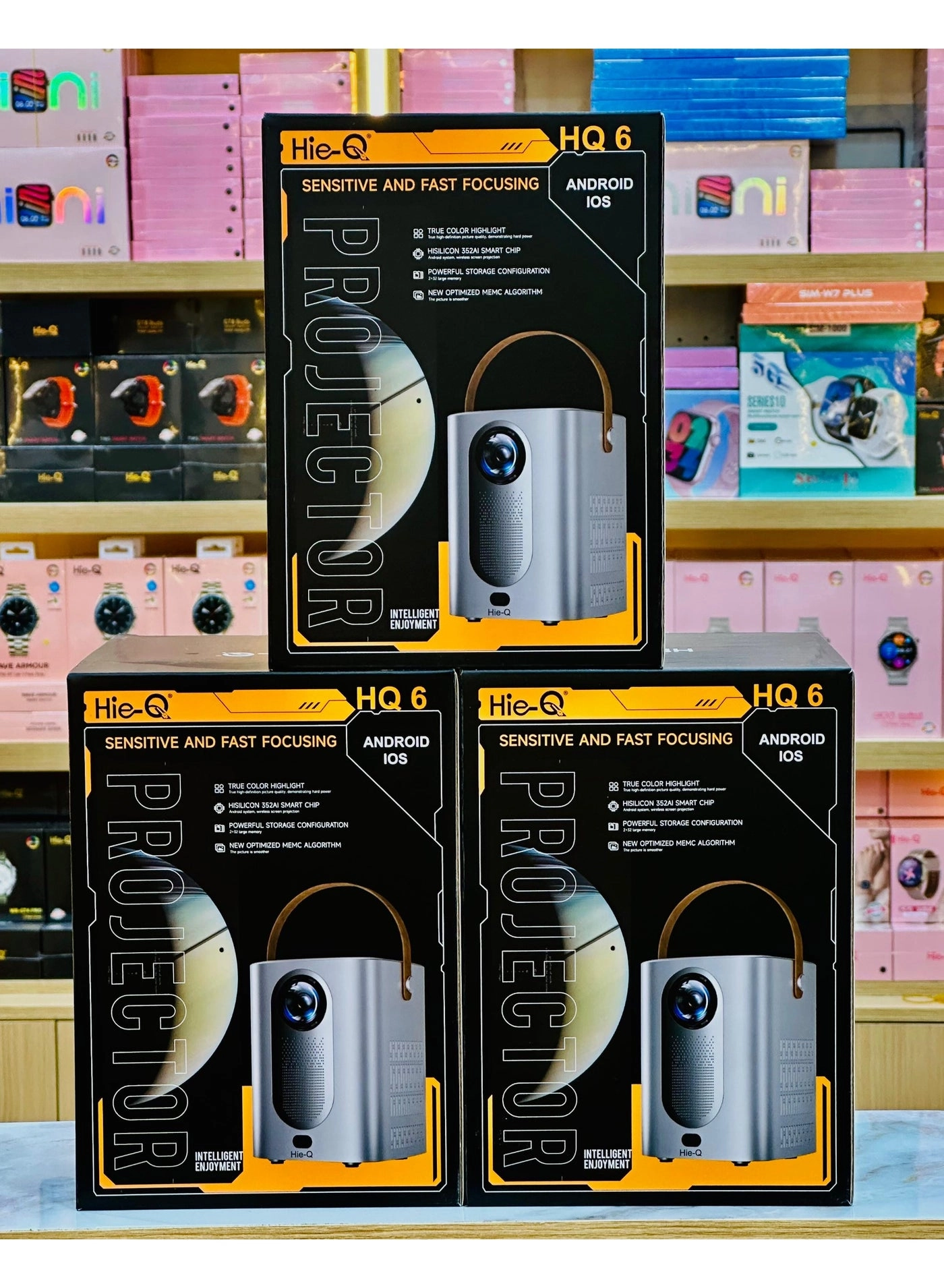 Hie-Q HQ 6 HiSilicon 352AI Smart Chip True Color Highlight