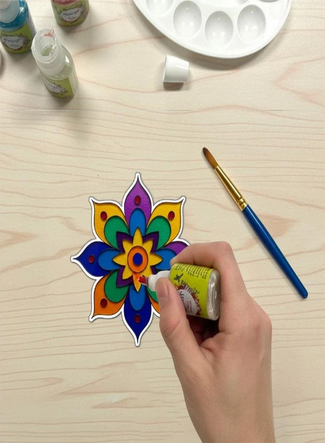 Mandala Glass Painting Kit
