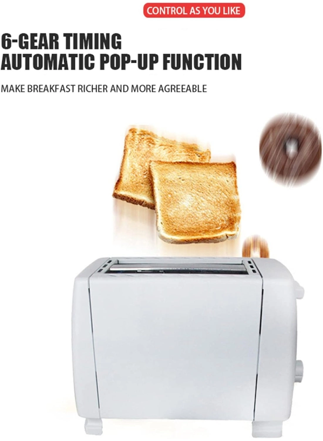 Automatic Toaster - 2-Slice