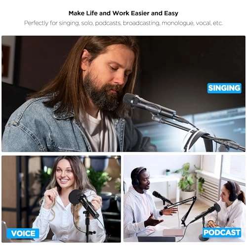 podcast dynamic microphone USB+XLR Microphone