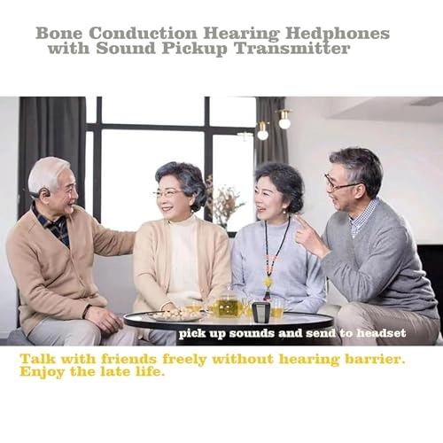 Bone Conduction Headsets - Wireless Black 200mAh