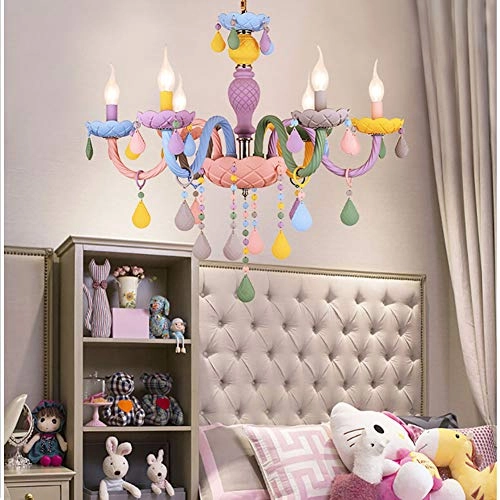 E14 Candle Crystal Chandelier - Warm Light Dimmable