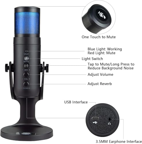 HJ-09087907 USB Microphone