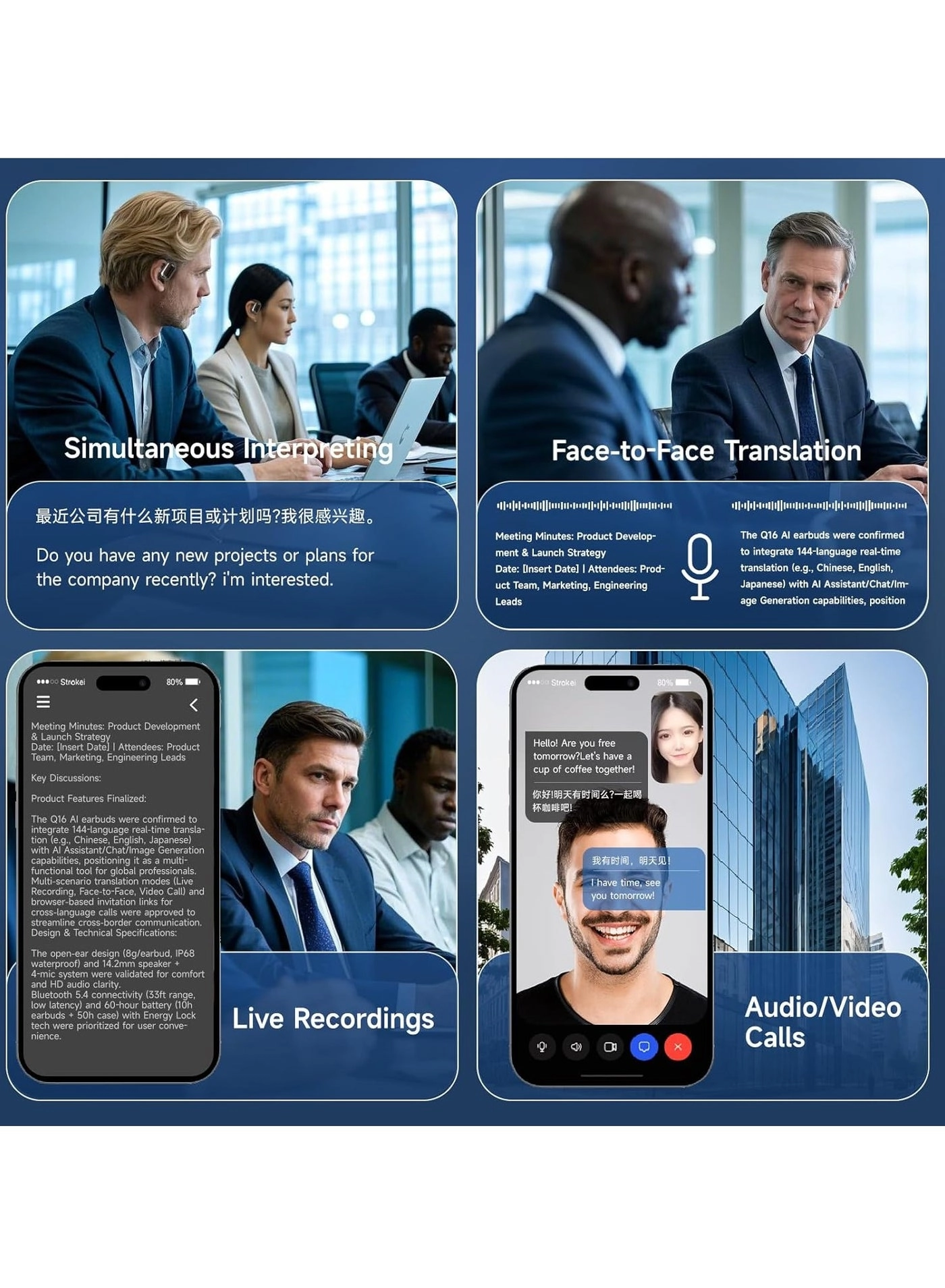 Open Ear Wireless Earbud