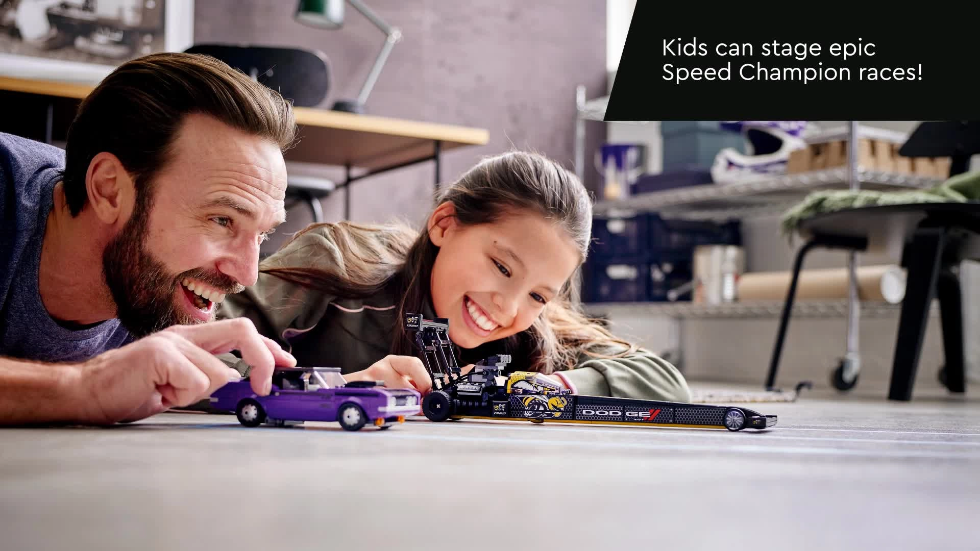 Speed Champions Mopar Dodge//SRT Top Fuel Dragster + 1970 Dodge Challenger T/A (76904)