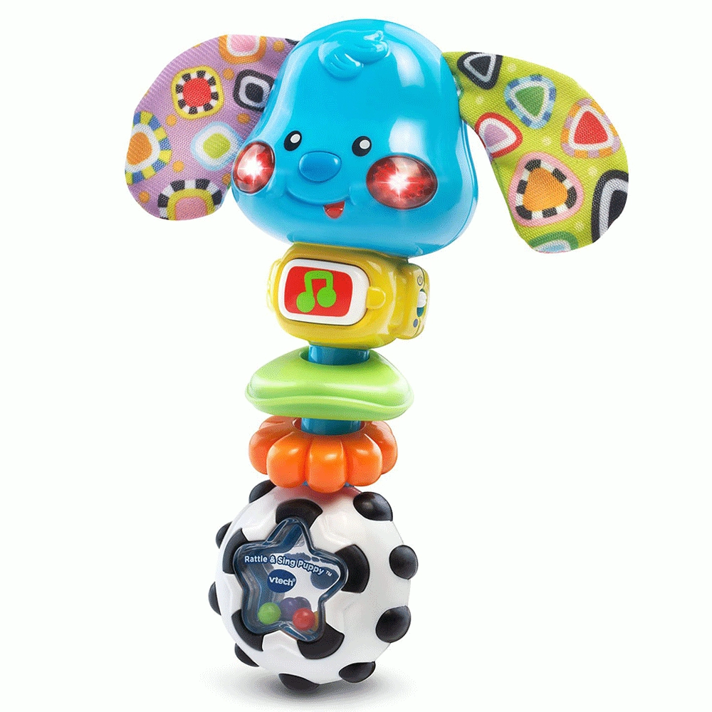Rattle & Sing Puppy - 3 to 36 Months