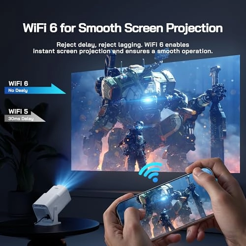 4K Mini Projector WP03 26000 Lumen