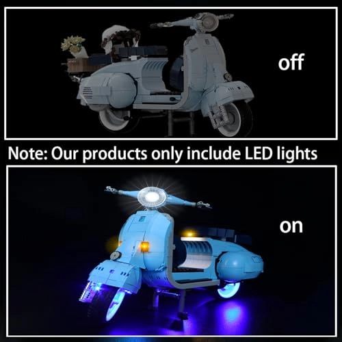 Led Lighting Kit for Ve-spa 125 - Compatible with Leg0 10298 Remote control