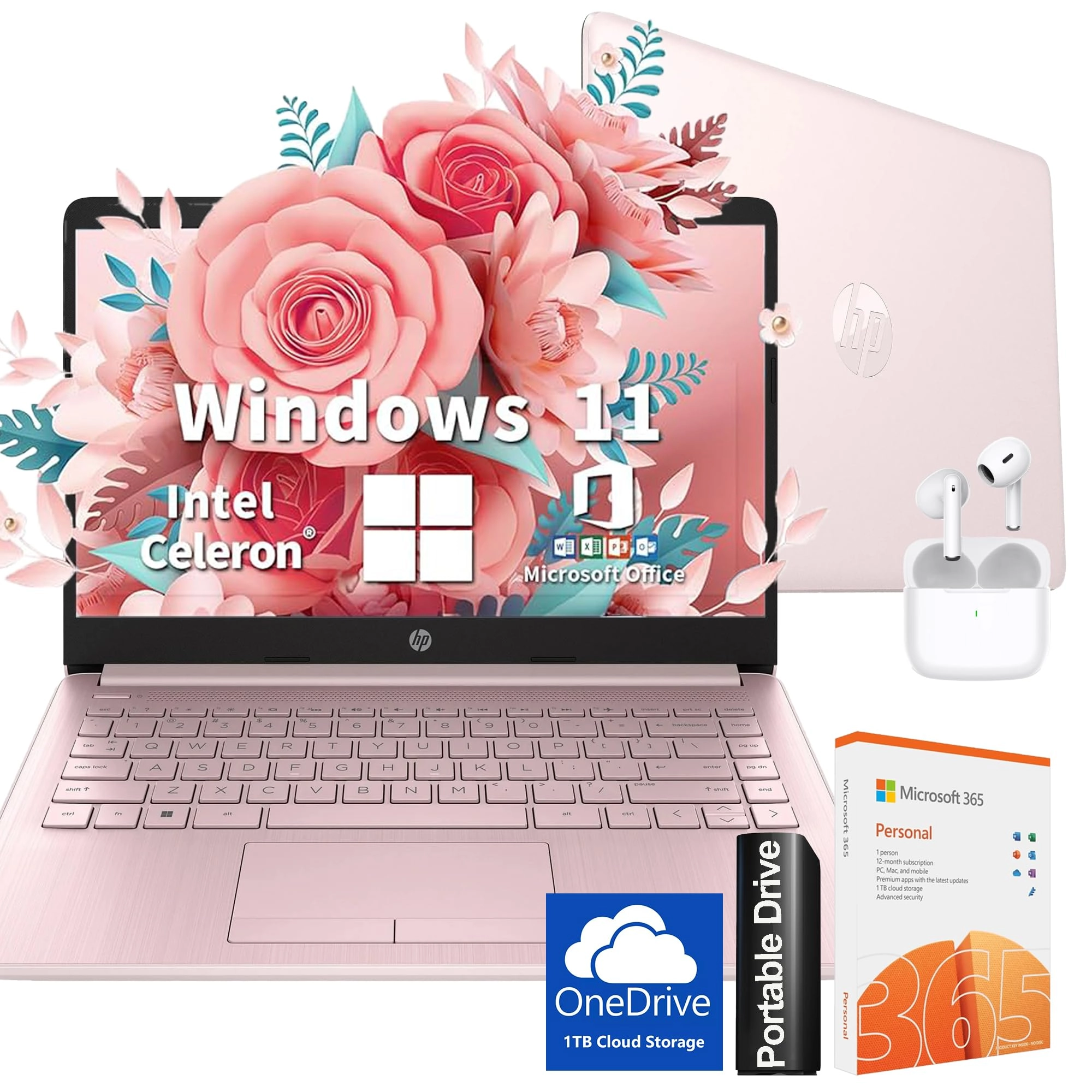 HP Ultrabook - 14'' 16GB + P500 Portable SSD - 512GB