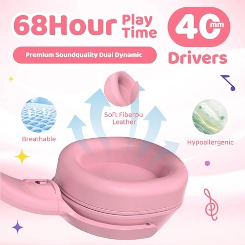 Kids Headphones Wireless Headphone