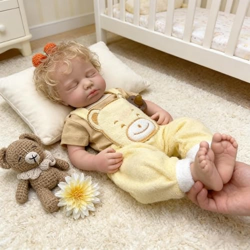 Loulou Reborn Baby Doll - 20 inch Full Body Vinyl Girl Ages 3+