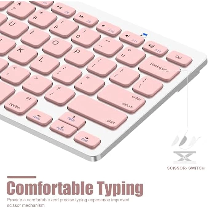 Backlit Bluetooth Keyboard - Wireless