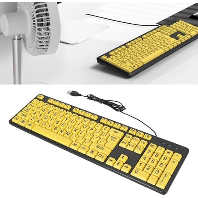 LARGE PRINT BACKLIT KEYBOARD