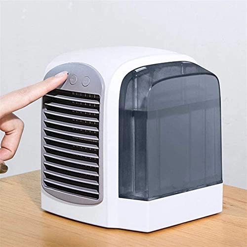 Mini Portable Air Conditioner - 7 Colors 2 Water Tanks USB