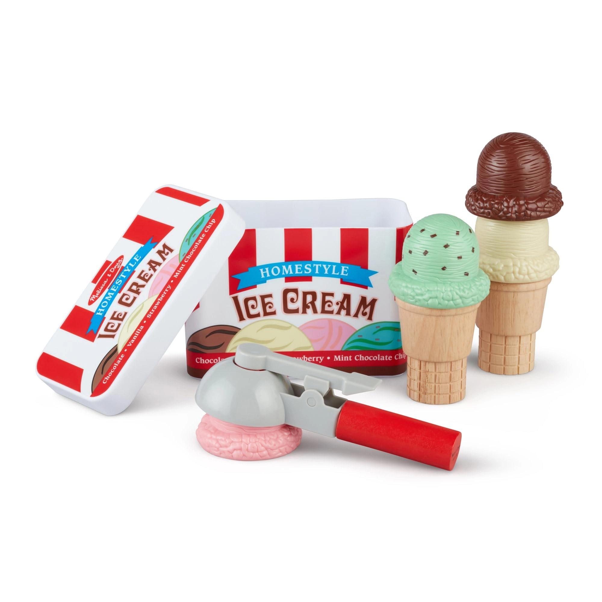 Spin Master Scoop & Stack Ice Cream Cone - Magnetic Pretend Play (4087)